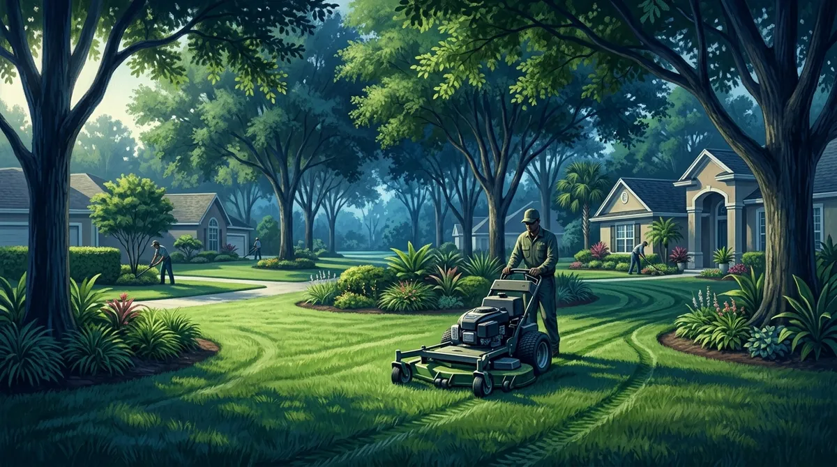 best lawn mowing Fishhawk FL