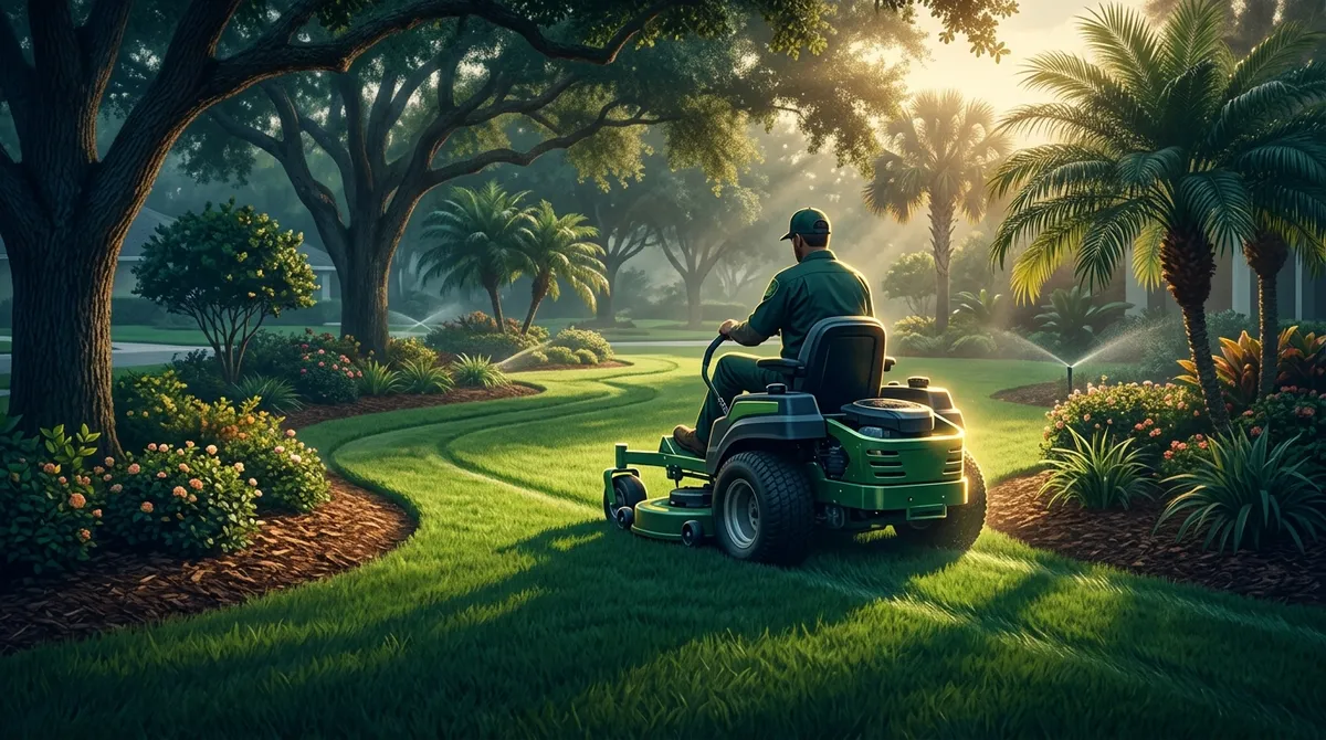 best lawn mowing Fishhawk FL