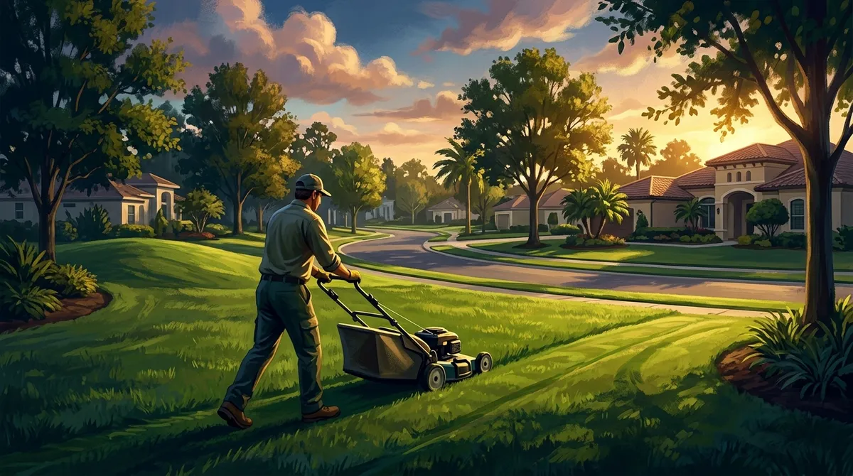 best lawn mowing Fishhawk FL