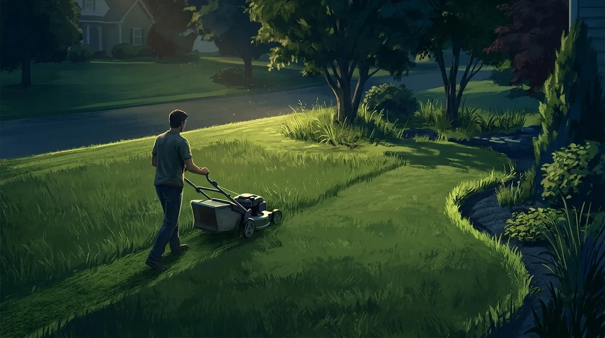 Are you supposed to edge or mow first?
