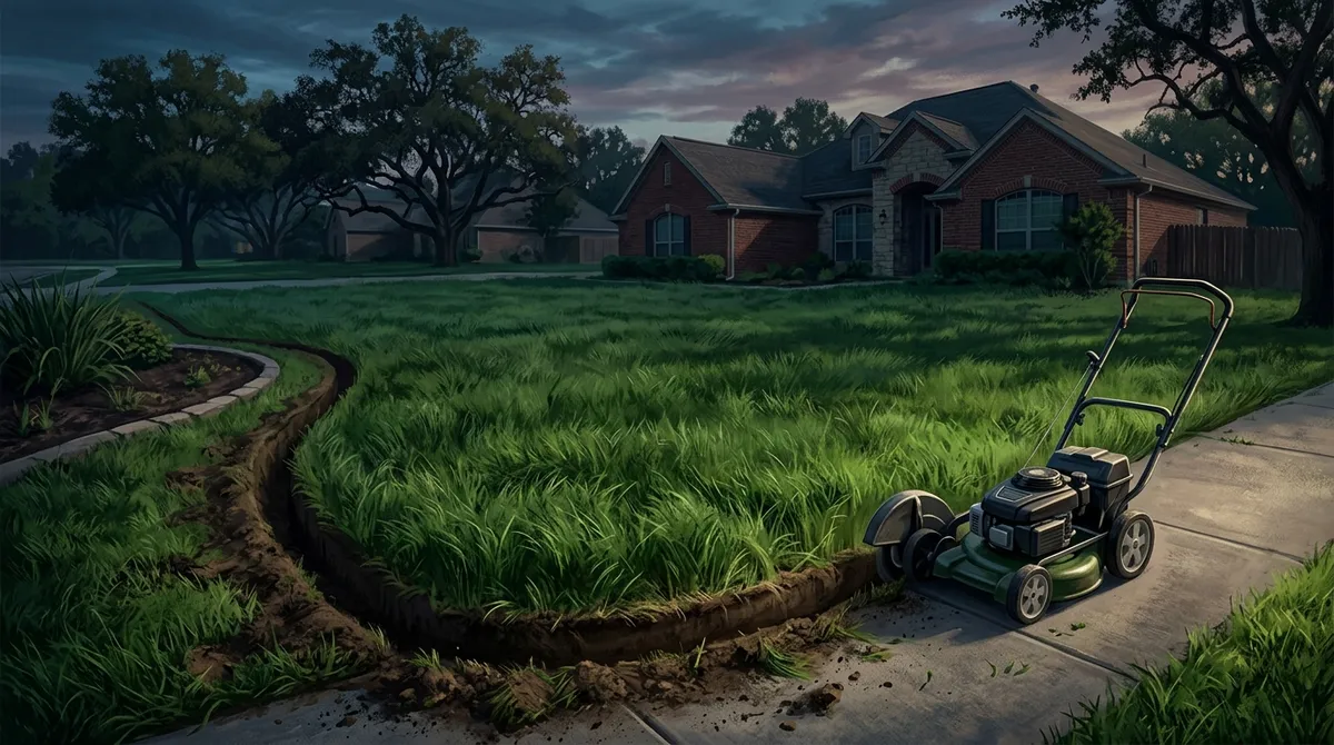 Are you supposed to edge or mow first?