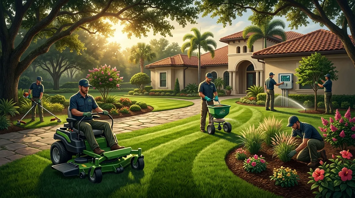 Best lawn care companies near Valrico