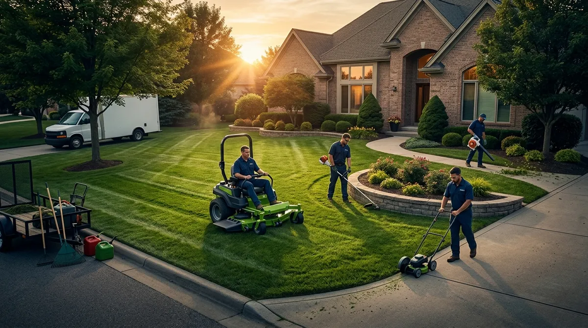 affordable lawn care services near Riverview High School area