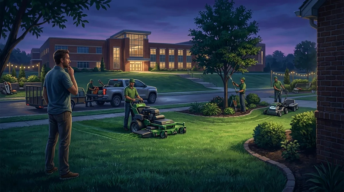affordable lawn care services near Riverview High School area