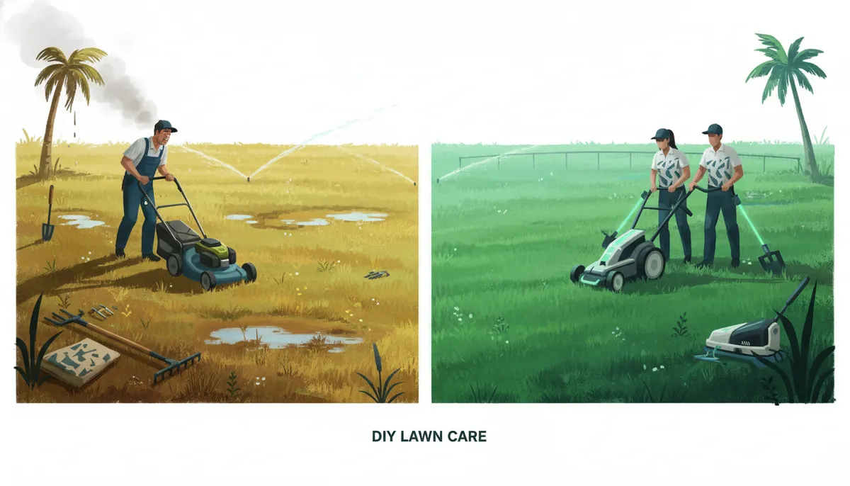 What are the most common mistakes people make with Florida lawns?