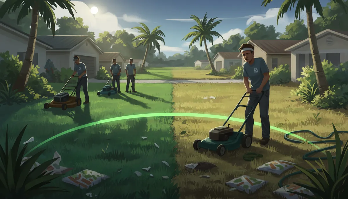What are the most common mistakes people make with Florida lawns?