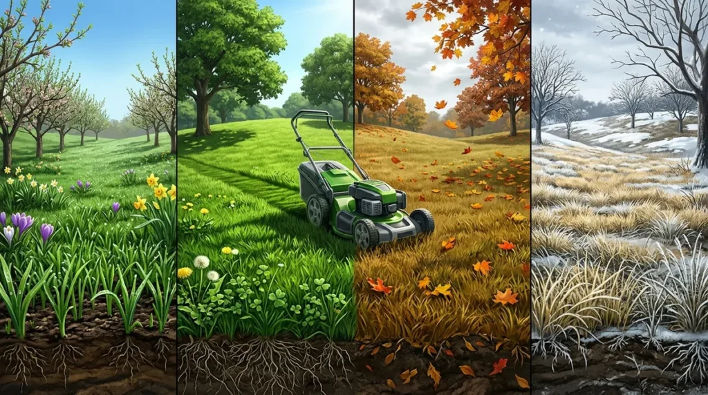 4 Seasons Lawn Care: Keep Your Yard Beautiful All Year