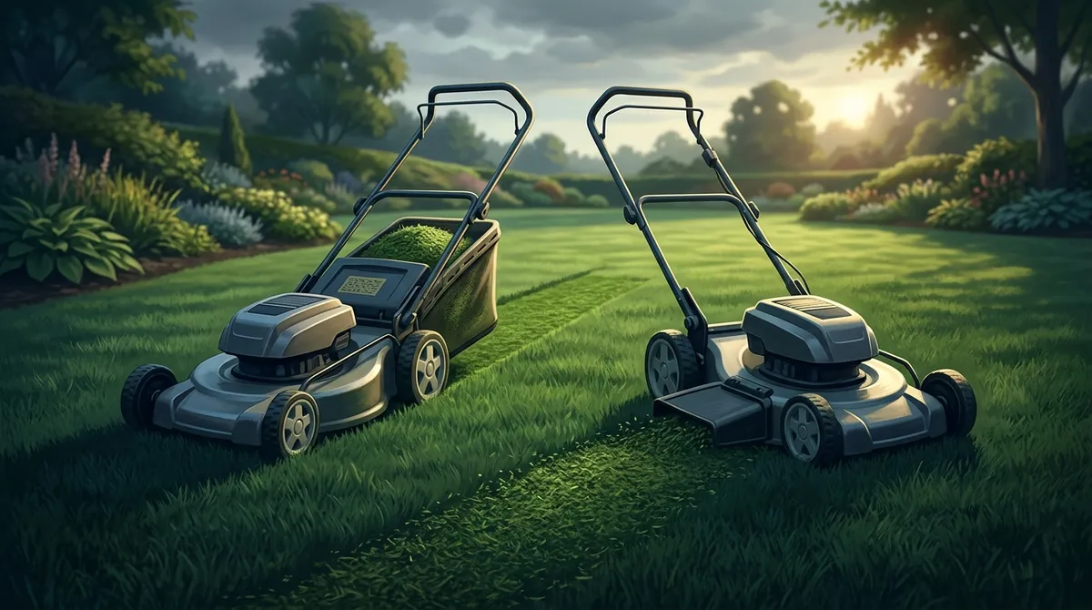 how do I avoid clumps of grass after mowing