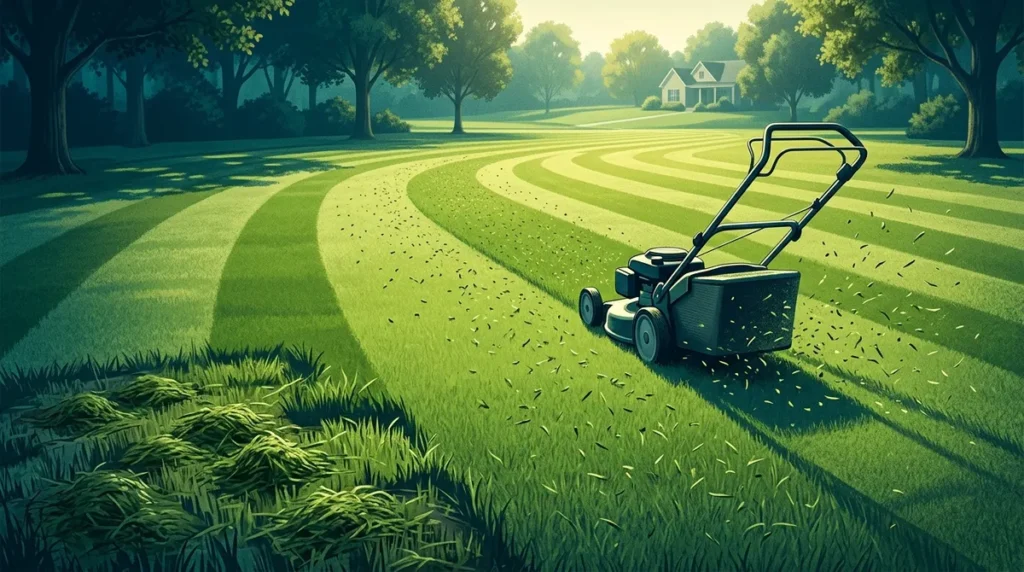 How to Avoid Clumps of Grass After Mowing
