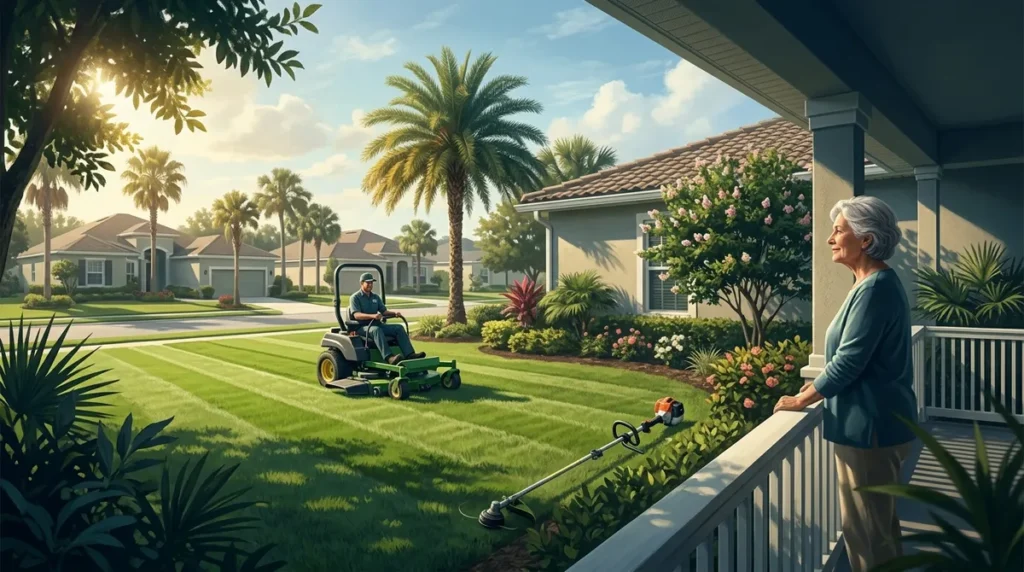 Why Do Seniors in Fishhawk FL Need Affordable Yard Mowing?