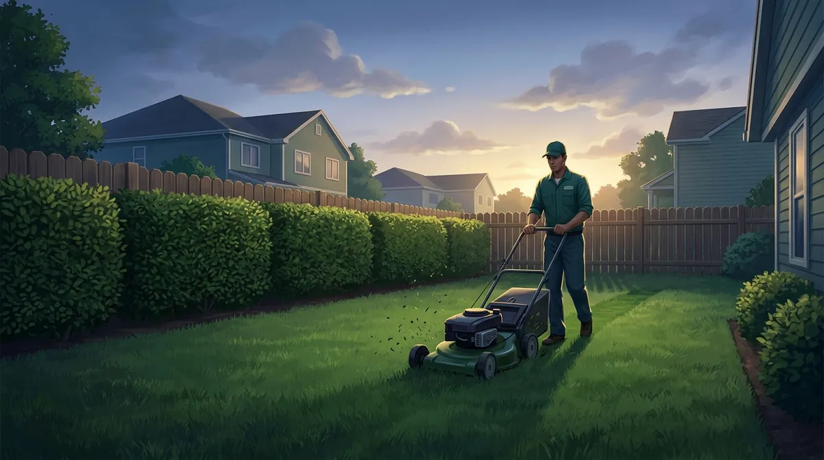 Riverview affordable weekly lawn mowing