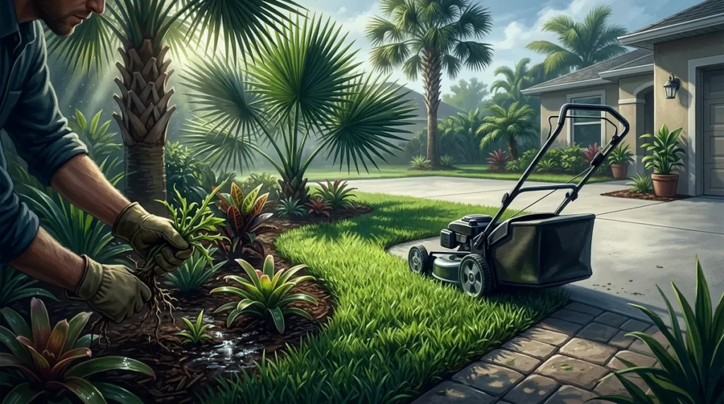 8 Lawn Mowing & Weed Removal Tips for Small Yards in Brandon FL