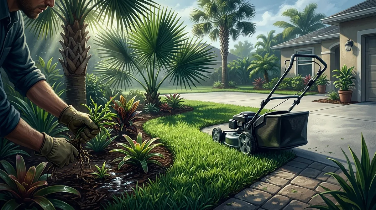 8 Lawn Mowing & Weed Removal Tips for Small Yards in Brandon FL
