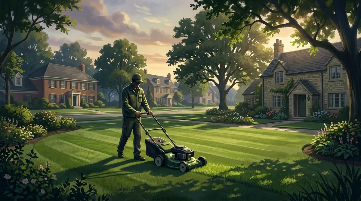 residential lawn maintenance