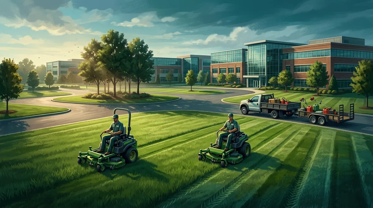 commercial lawn mowing Riverview FL