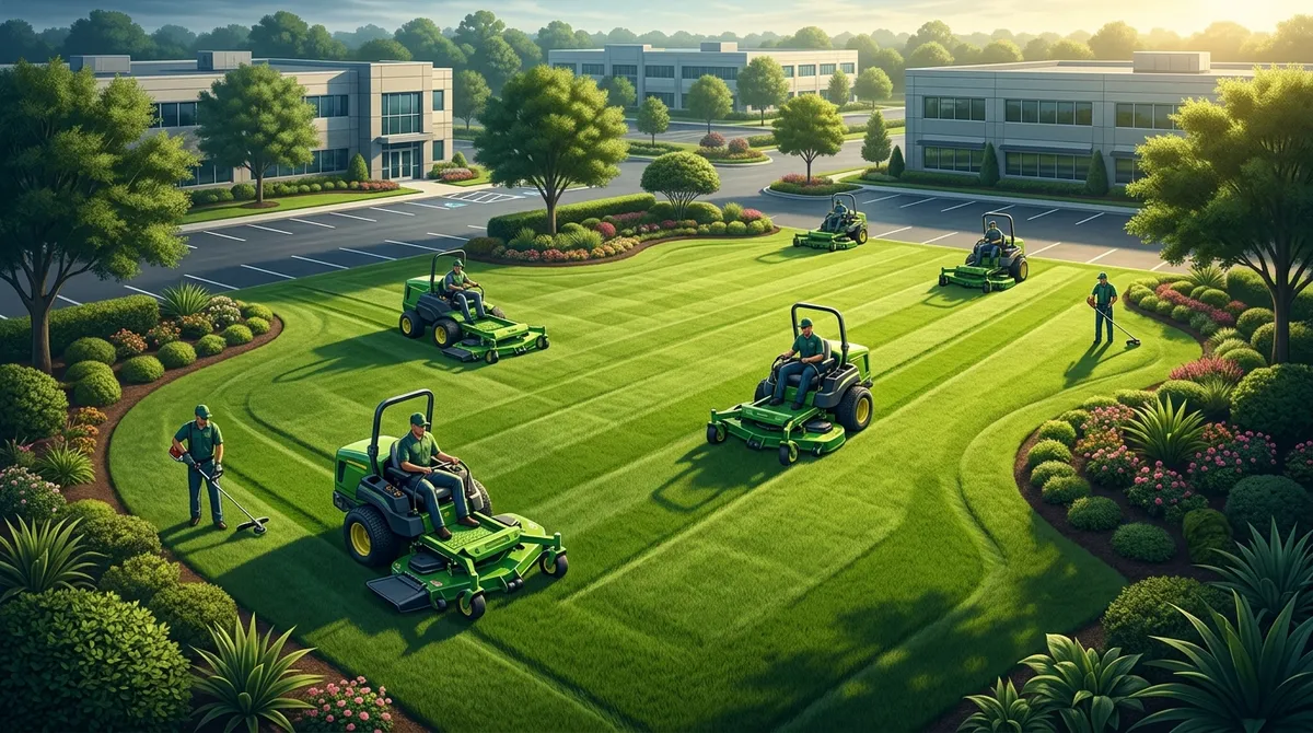commercial lawn mowing Riverview FL