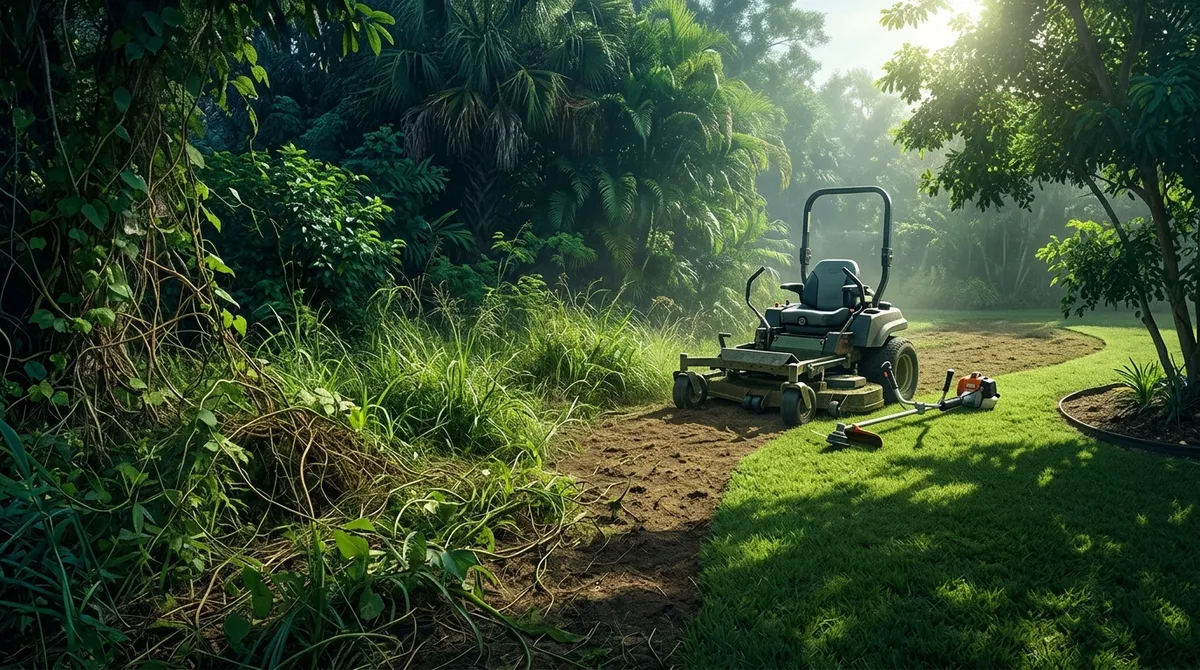 Who Can Clean Up an Overgrown Yard in Brandon FL?