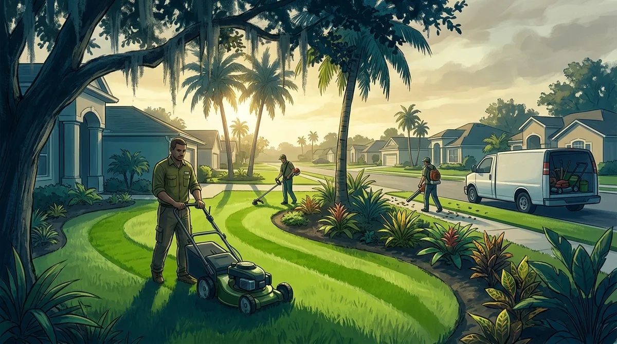recurring lawn service Riverview FL