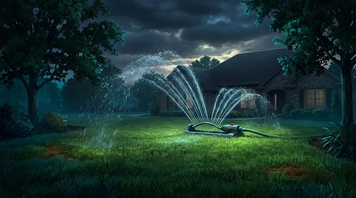 How do I keep my lawn green through Riverview’s summer heat