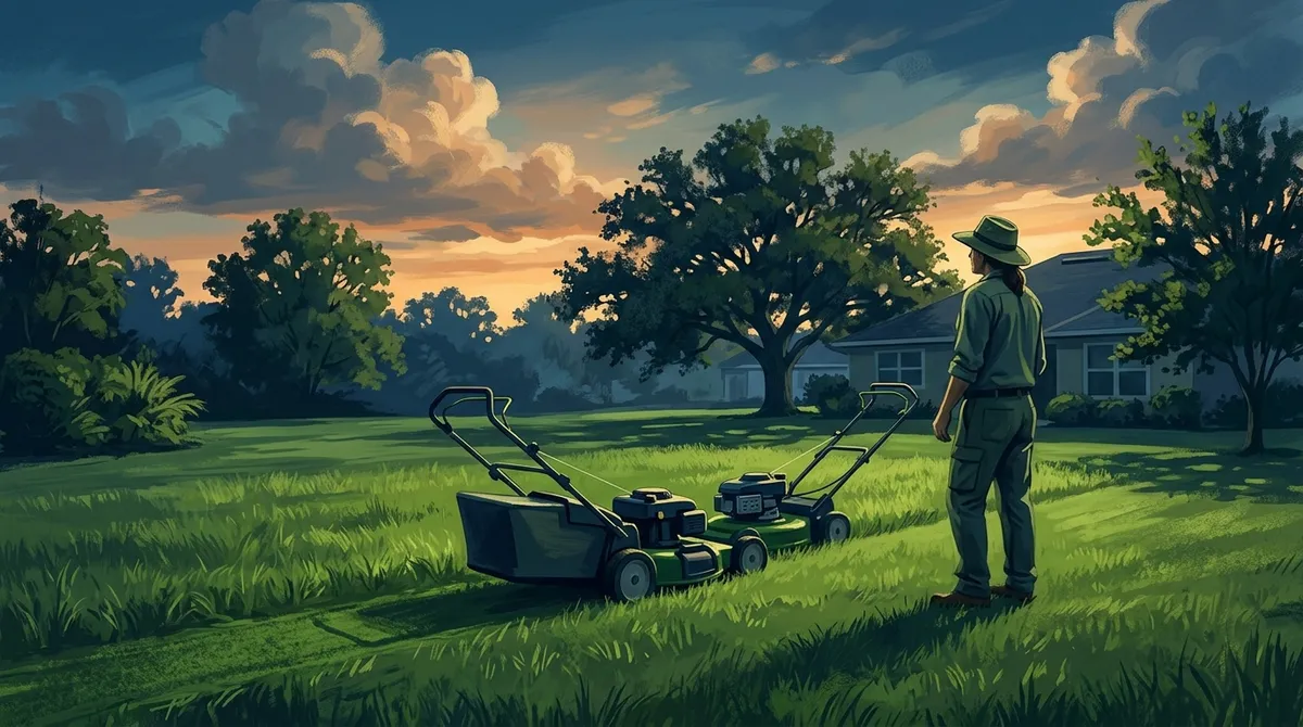 Riverview FL lawn mowing and edging