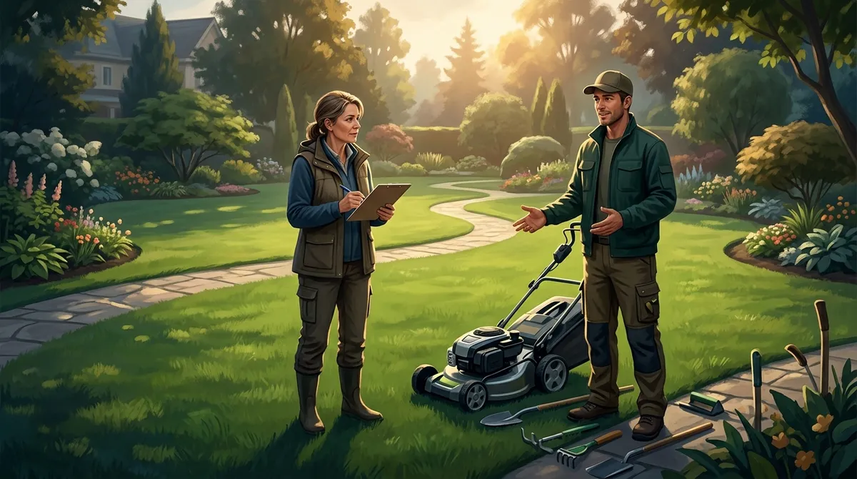what questions should I ask before hiring a lawn service