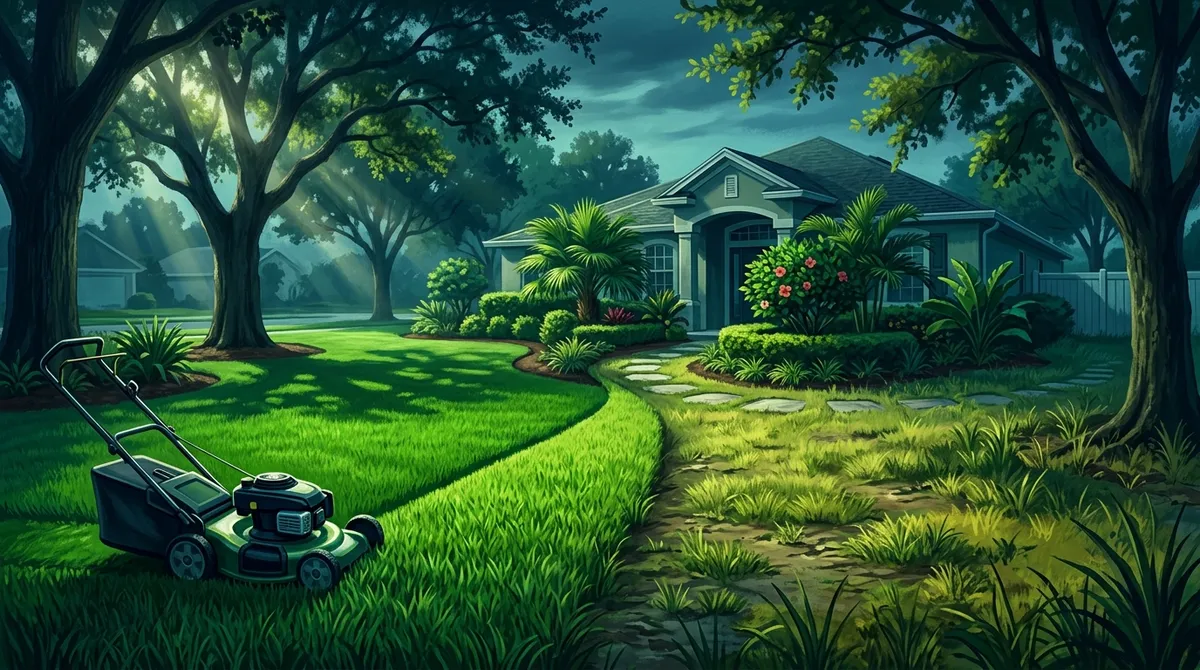 weekly lawn mowing Fish Hawk FL