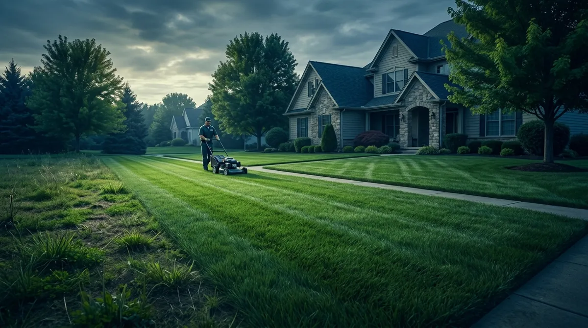 grass mowing near me