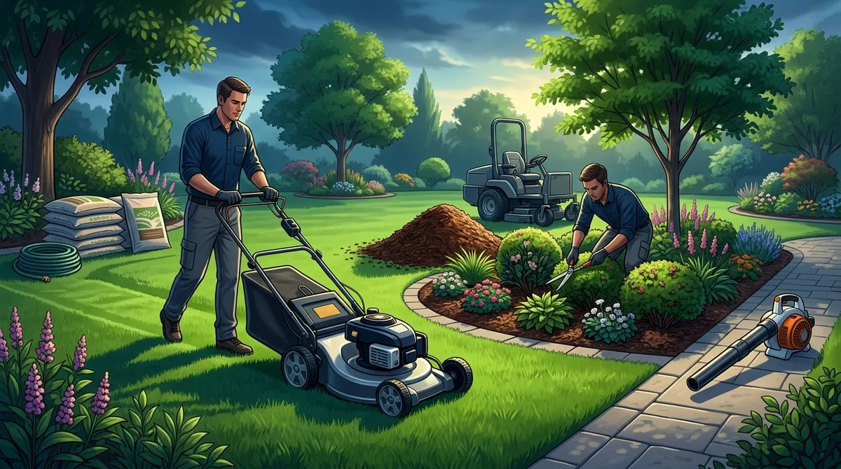 lawn maintenance Fishhawk FL near me
