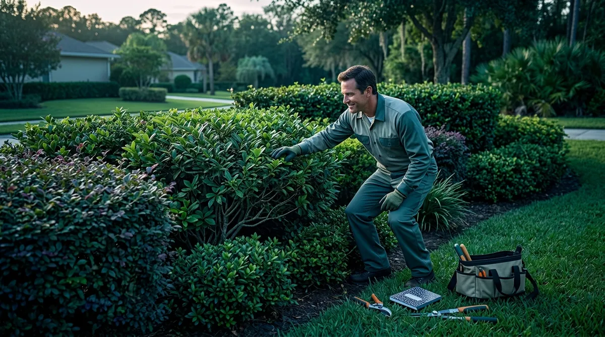 hedge trimming Valrico FL close to me