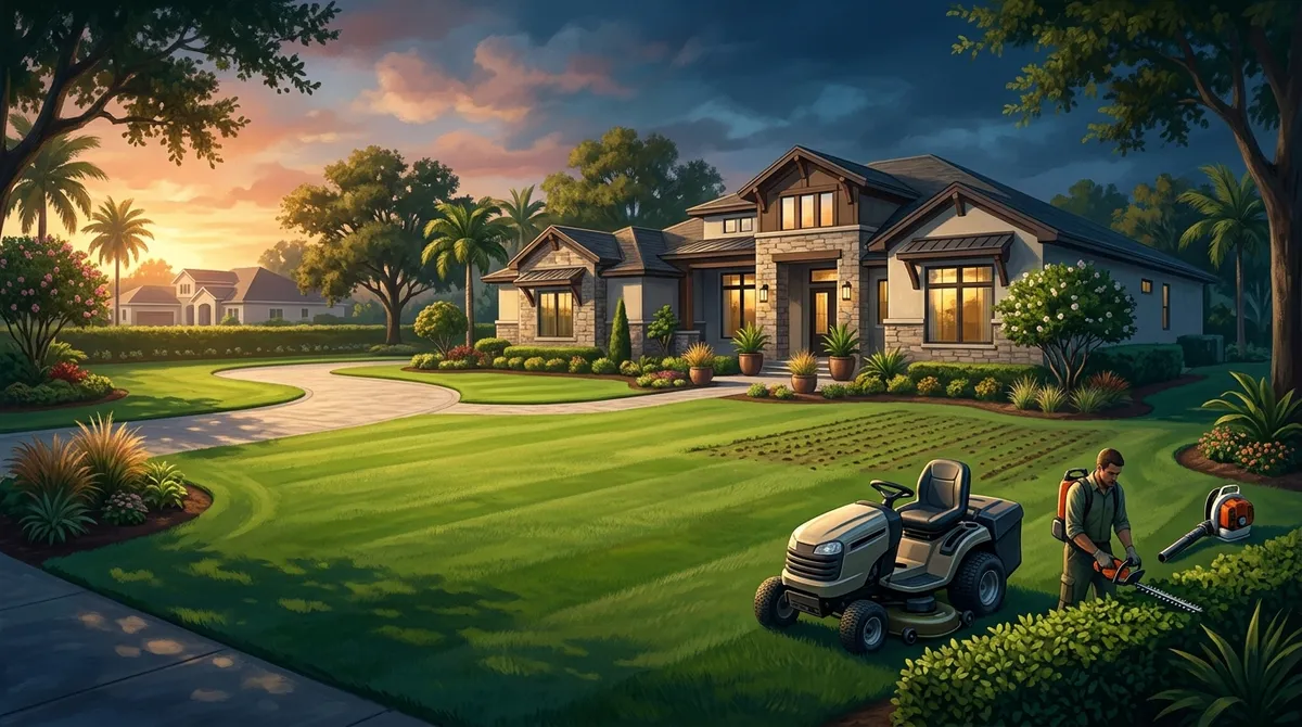 investment property lawn service Riverview