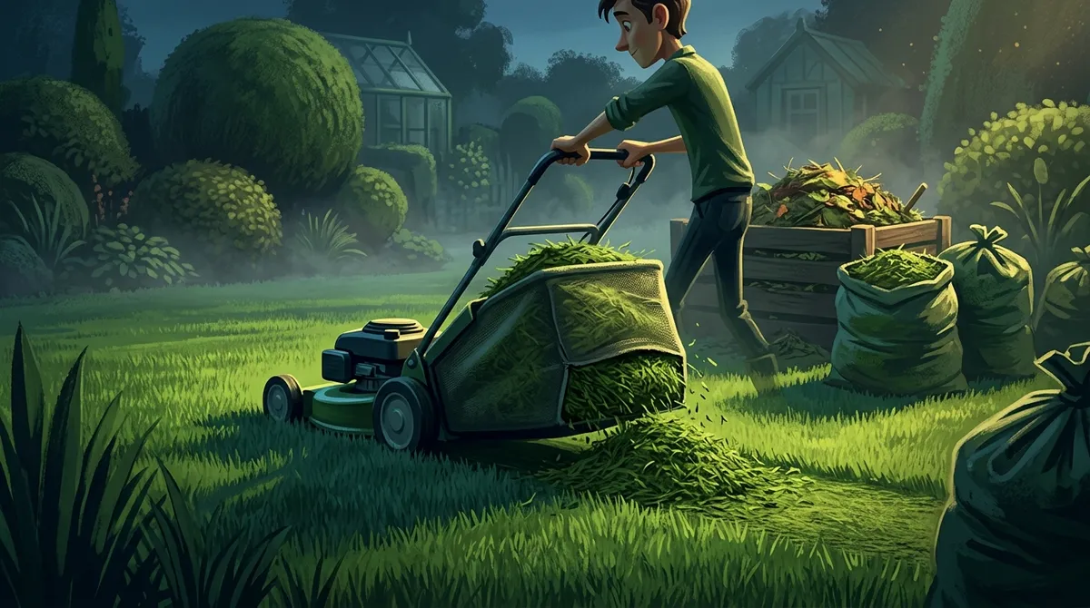 should i bag or mulch my grass clippings