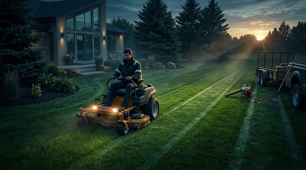 weekly lawn mowing near me Riverview
