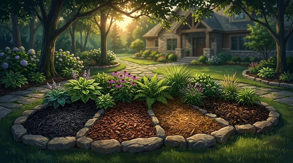 mulch delivery and installation