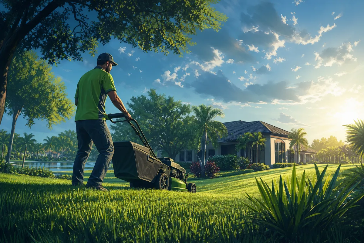 local lawn mowing company in Riverview