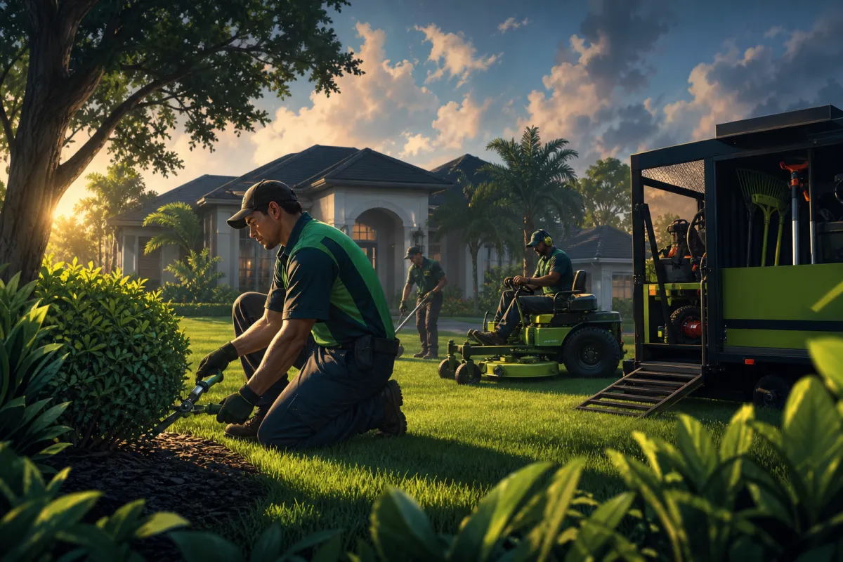 local lawn mowing company in Riverview