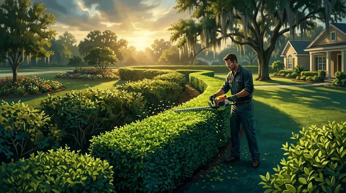 hedge trimming Valrico FL