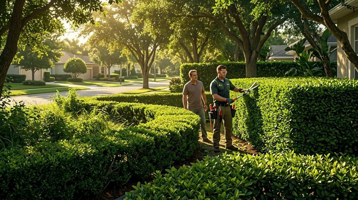 DIY vs. Pro Hedge Trimming in Brandon FL: Which Wins?