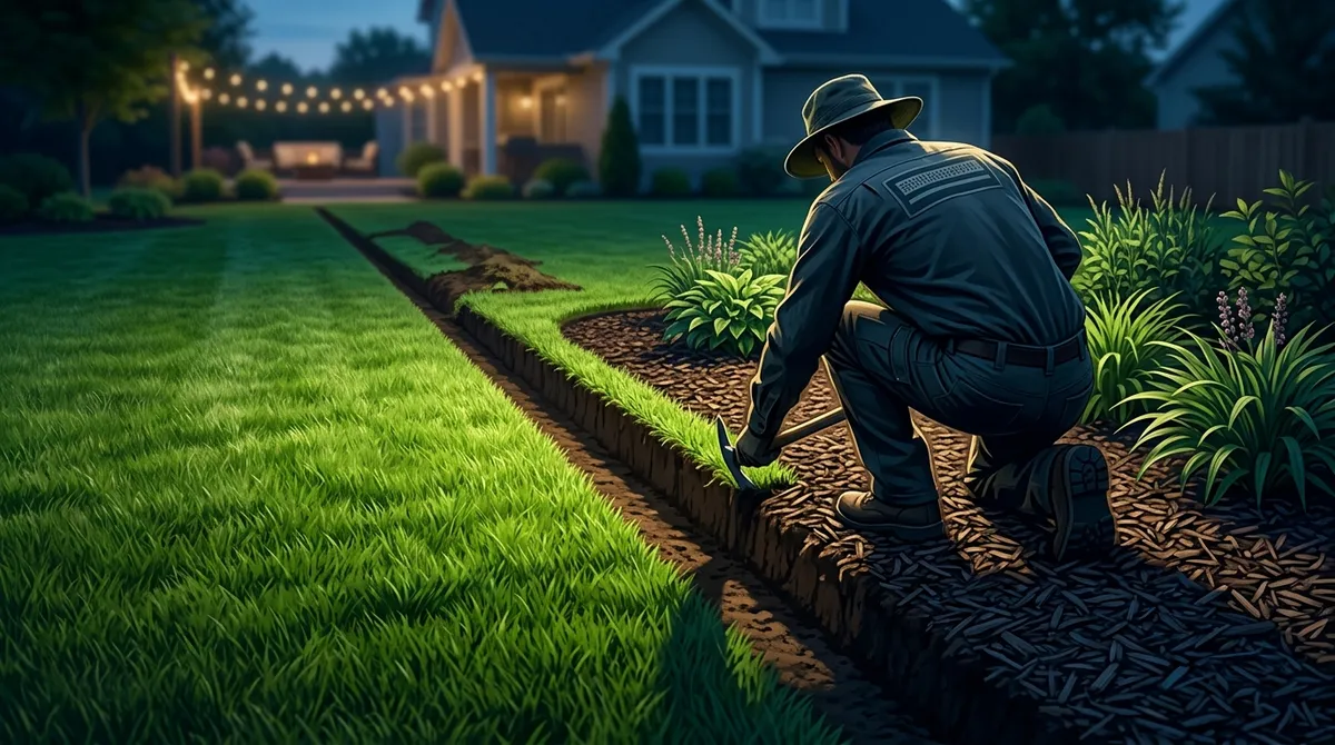 how often should i edge my lawn