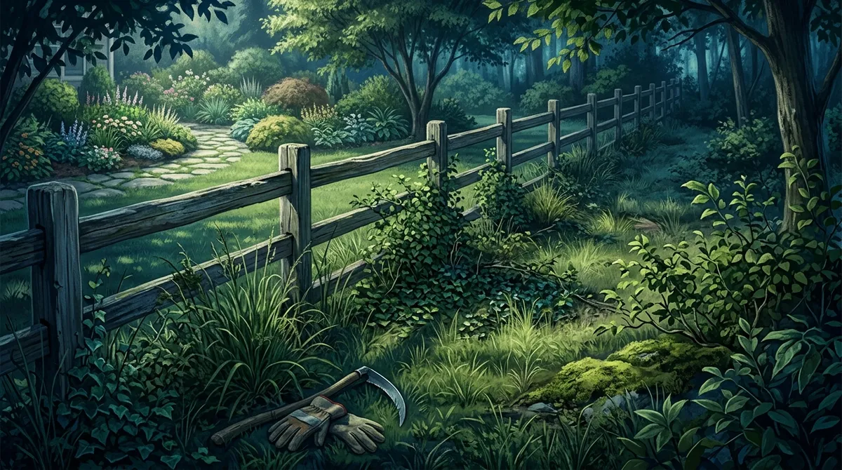 who can trim around my fence and landscaping