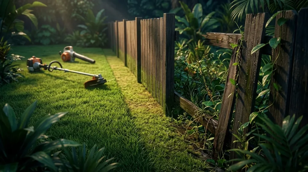Who Can Trim Around My Fence and Landscaping?