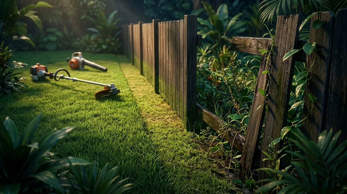 Who Can Trim Around My Fence and Landscaping?
