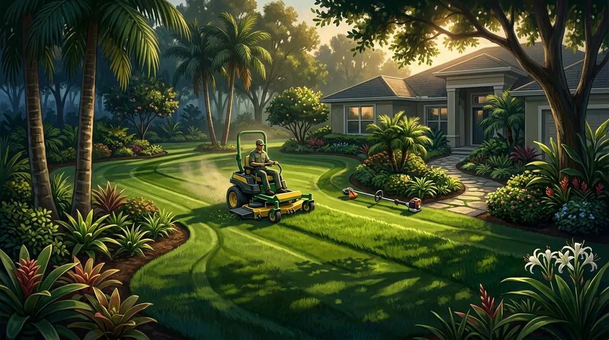 weekly lawn service Valrico FL