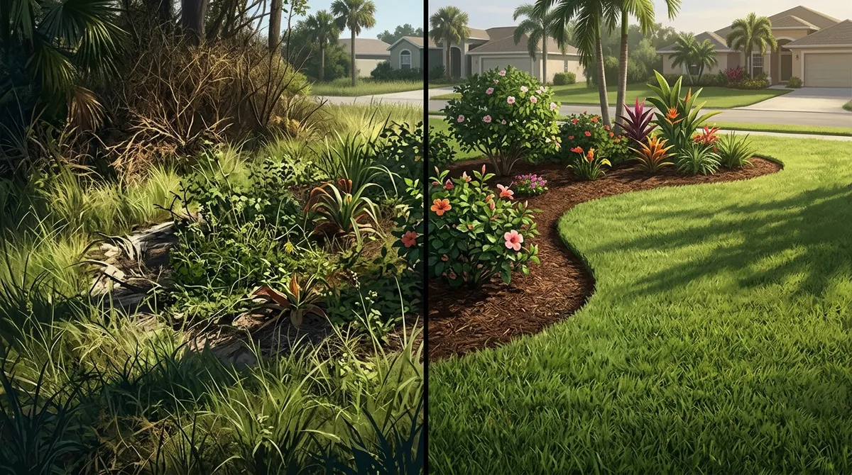 Why Does Flower Bed Weeding and Lawn Mowing in Fishhawk FL Matter?