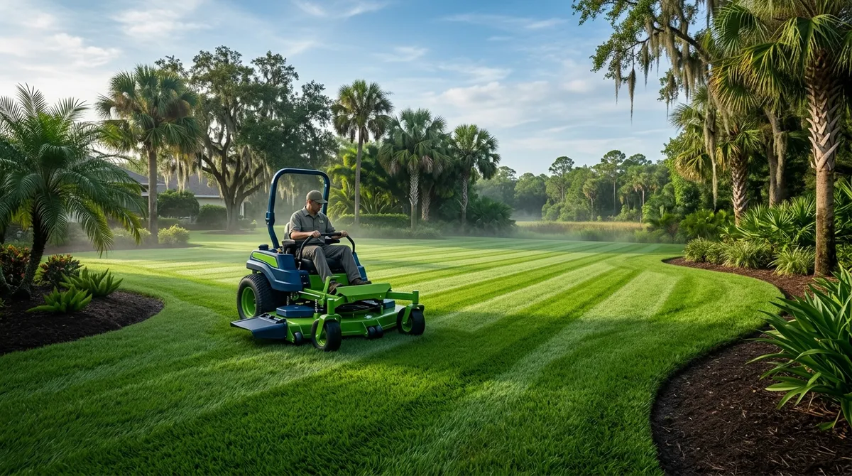 Why Does a Grass Cutting Service in Fish Hawk FL Make Such a Difference?