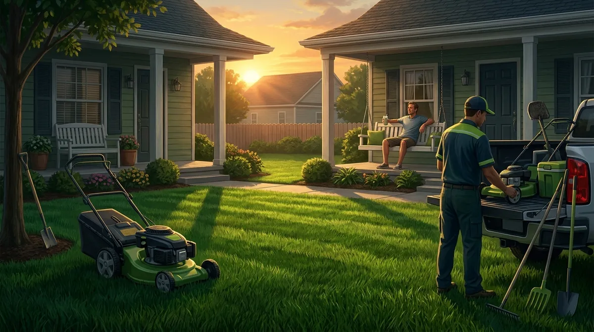 who offers monthly lawn mowing in Brandon FL