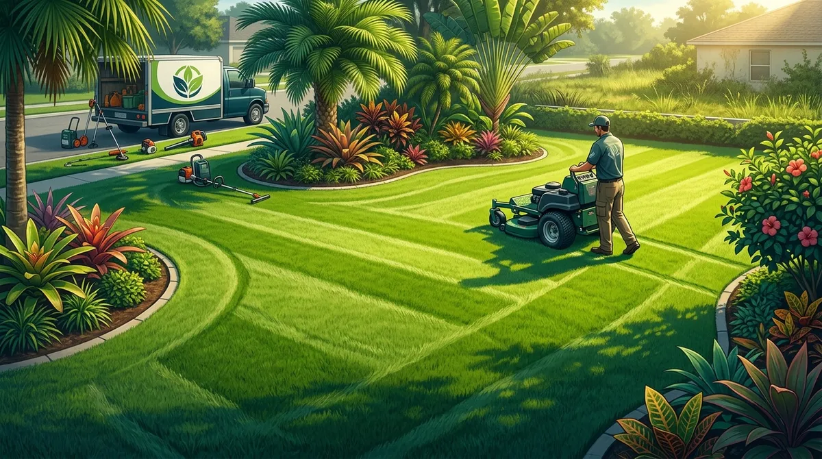 Who Provides Monthly Lawn Care in Brandon FL?