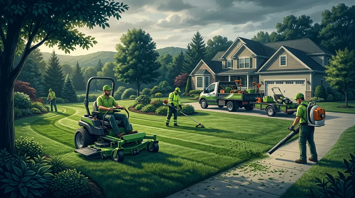 yard mowing services near me