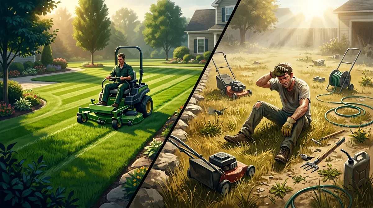 Professional vs. DIY Yard Mowing: Which One Wins?