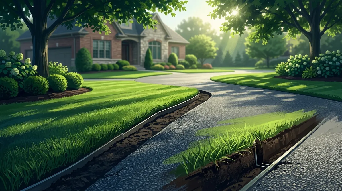 15 Reasons You Need Edging Around Driveways & Sidewalks