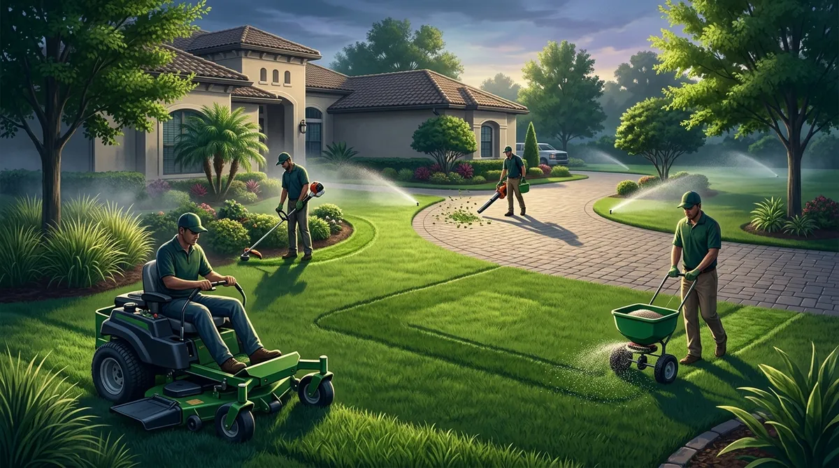 top lawn maintenance Fishhawk FL